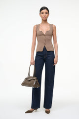 MARISA TOP TAUPE - STAUD outlet