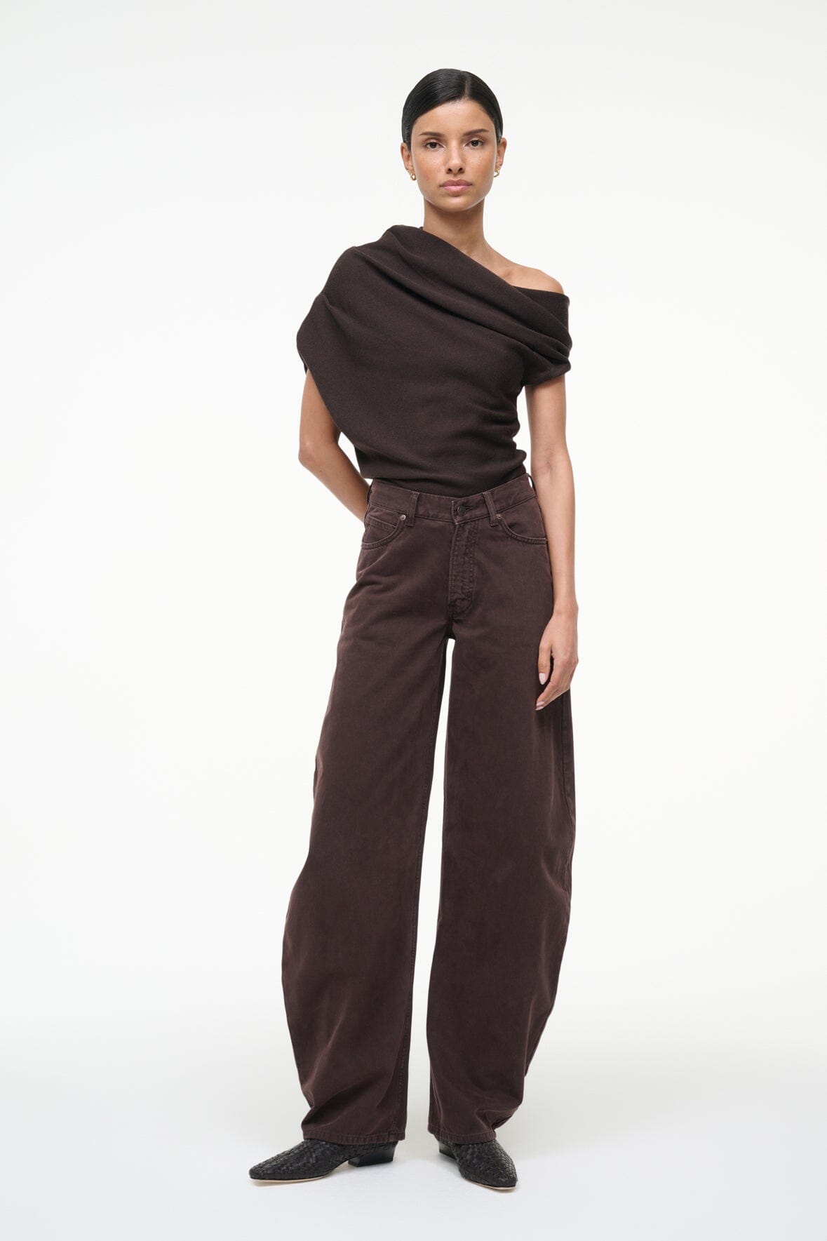 MABEL SWEATER EARTH - STAUD US