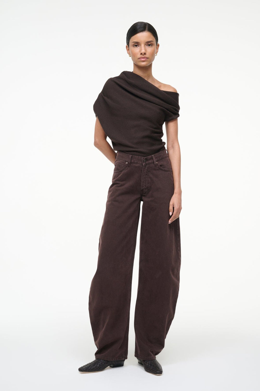 MABEL SWEATER EARTH - STAUD US