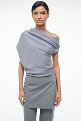 MABEL SWEATER HEATHER GREY - STAUD sale