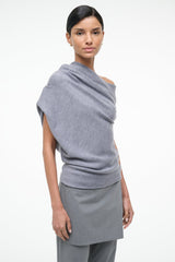 MABEL SWEATER HEATHER GREY - STAUD sale