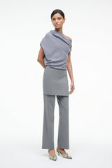 MABEL SWEATER HEATHER GREY - STAUD sale