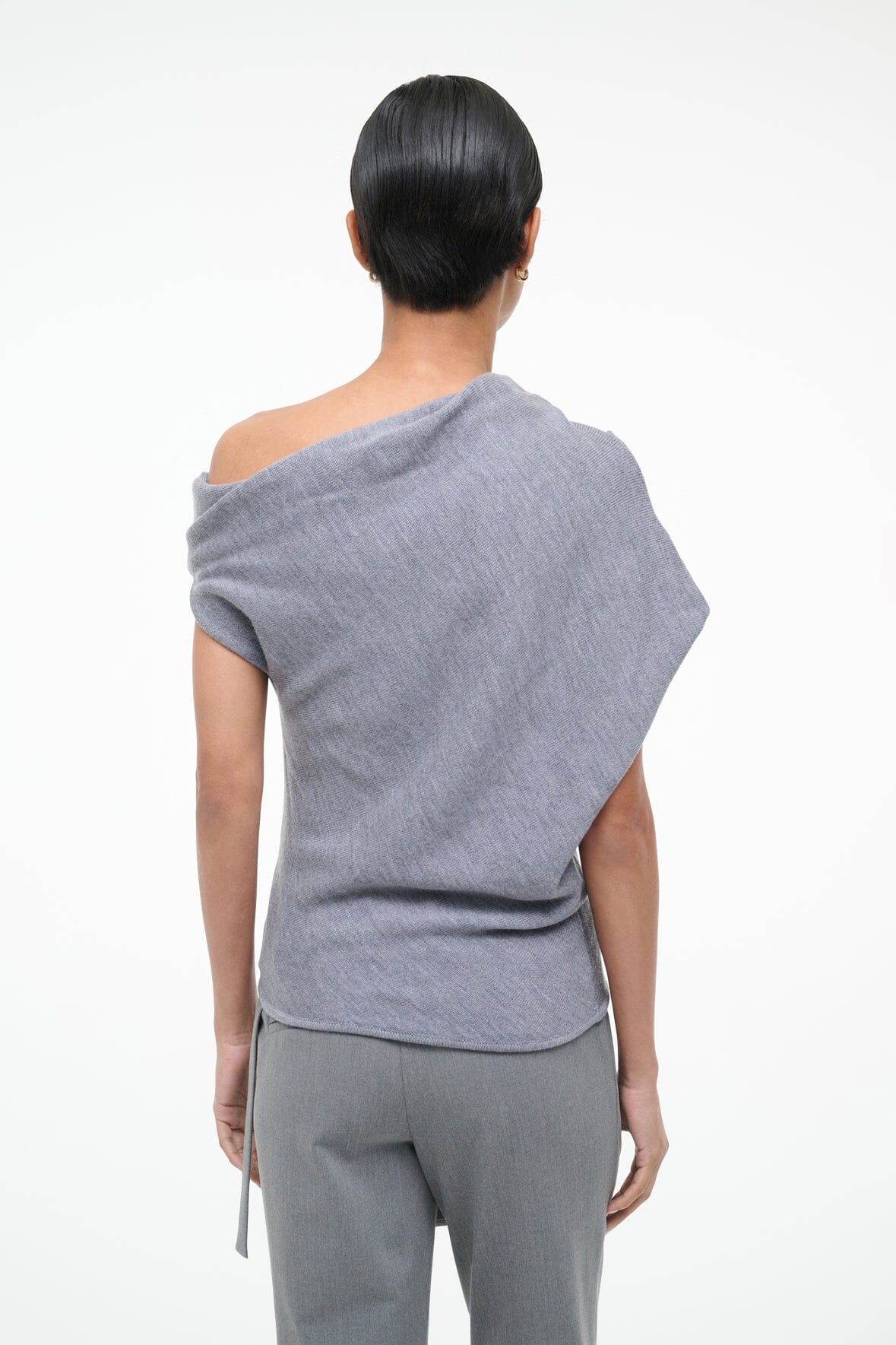 MABEL SWEATER HEATHER GREY - STAUD sale