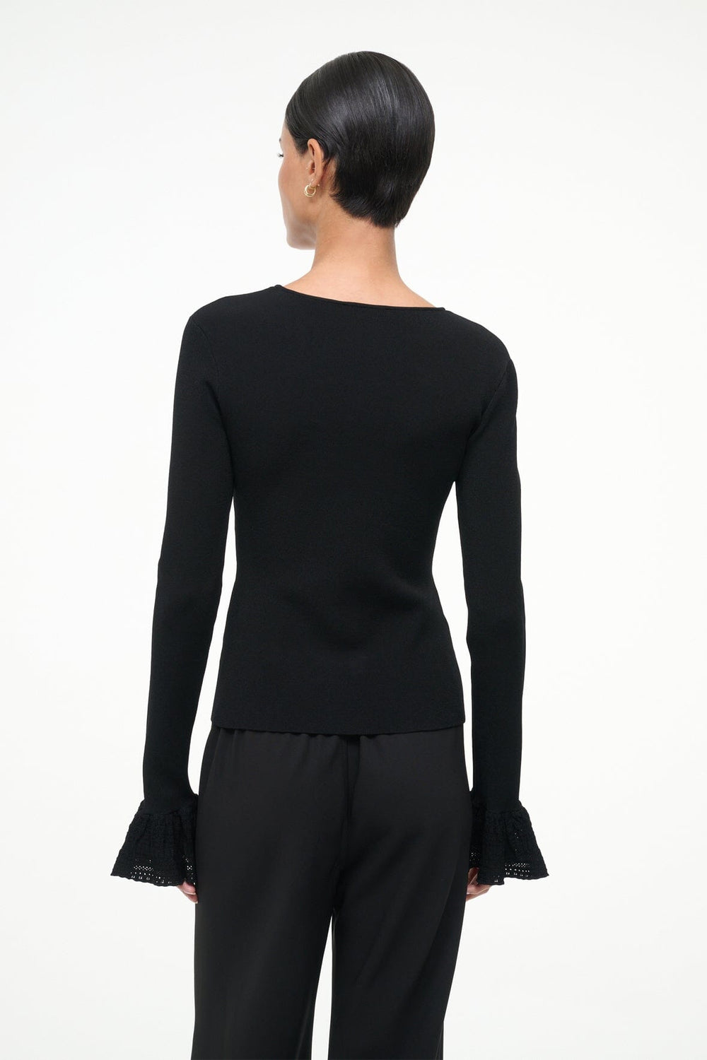 SHELLEY TOP BLACK - STAUD US