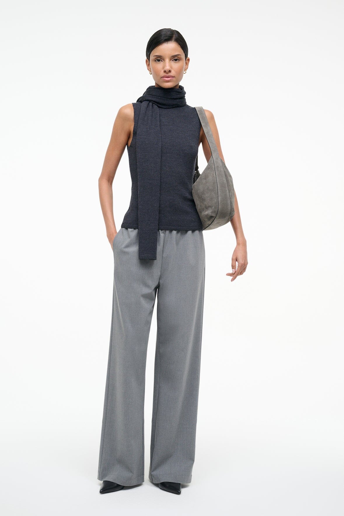 CANAL TOP CHARCOAL - STAUD online