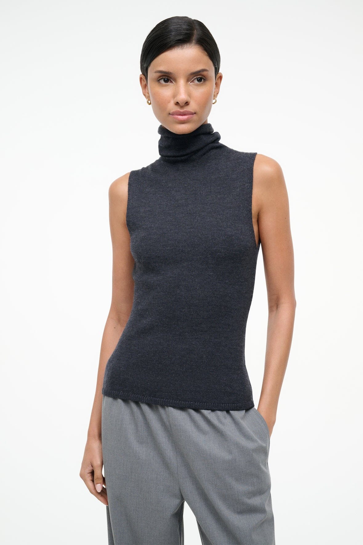 CANAL TOP CHARCOAL - STAUD online