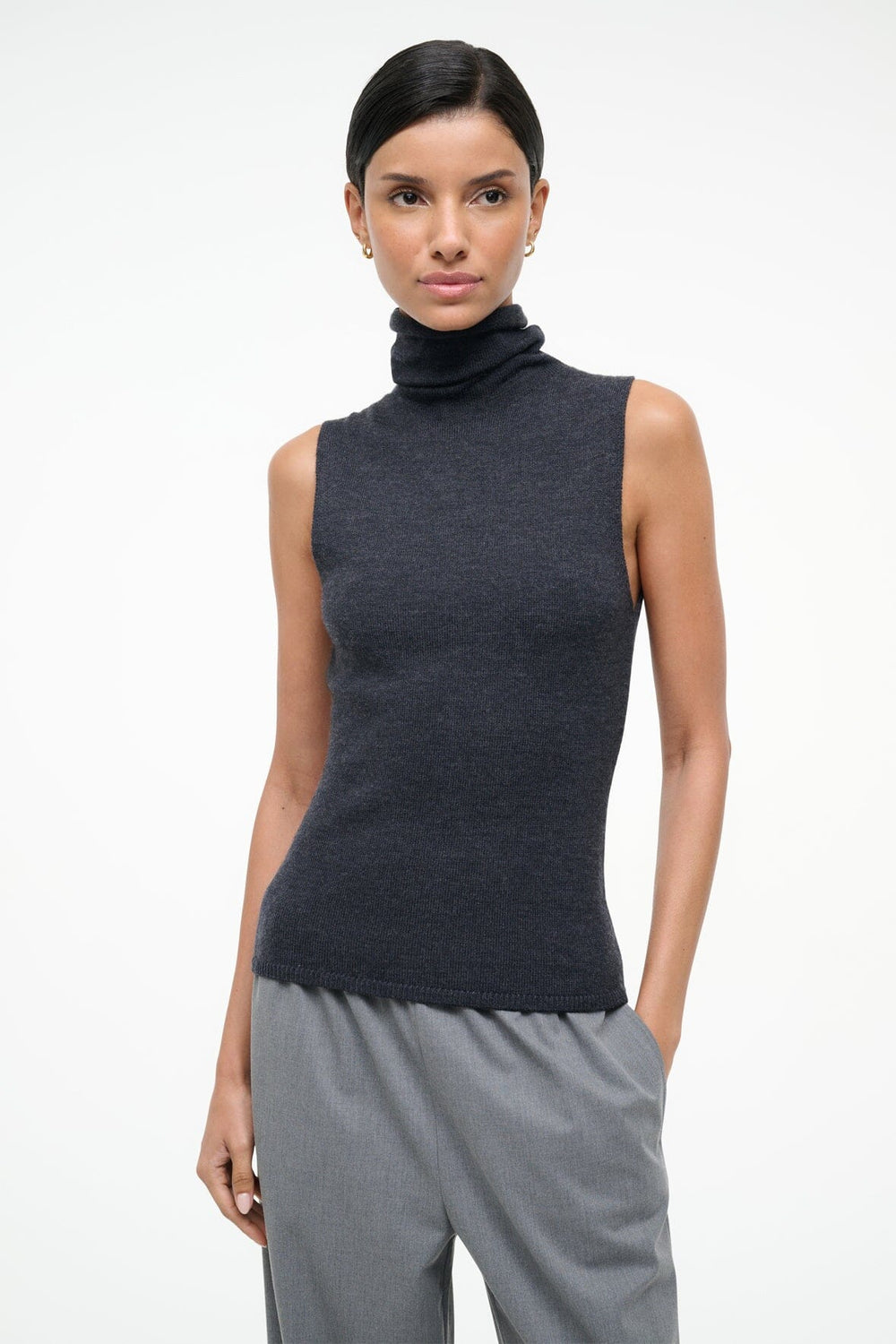 CANAL TOP CHARCOAL - STAUD online