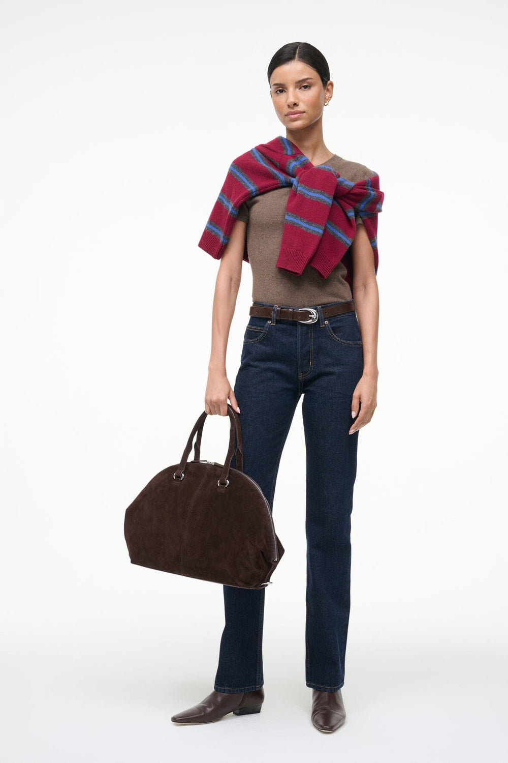 EASY CASHMERE TEE TRUFFLE - STAUD US