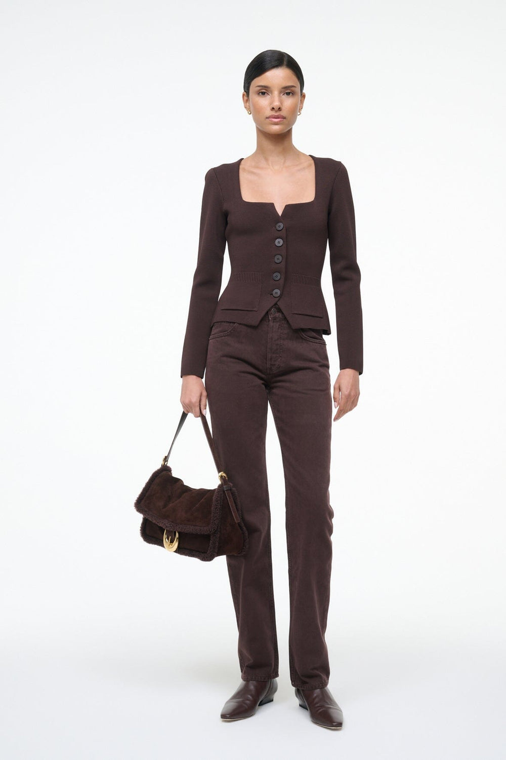 RACHELA TOP EARTH - STAUD online