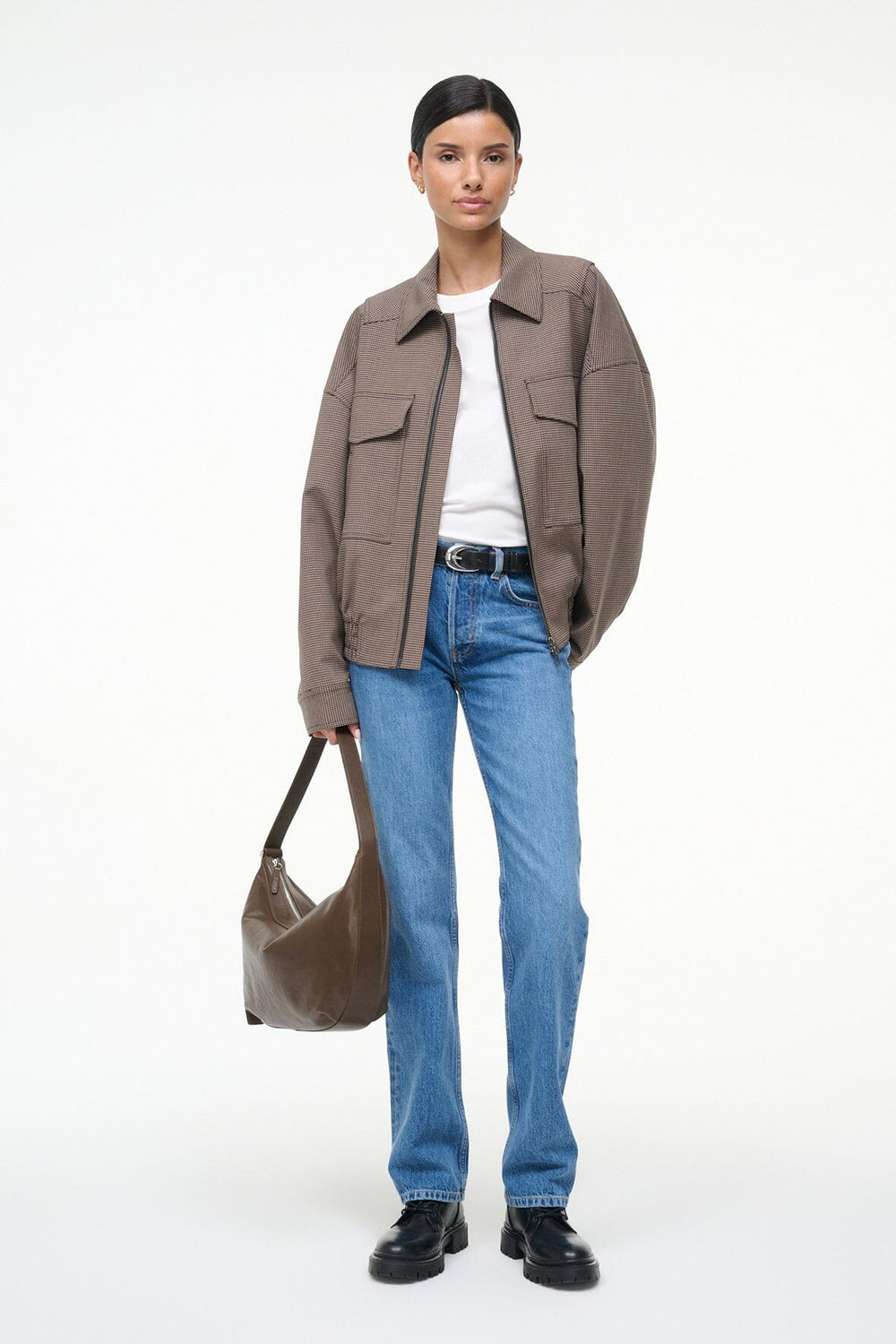 EUGENE JACKET HOUNDSTOOTH - STAUD near me