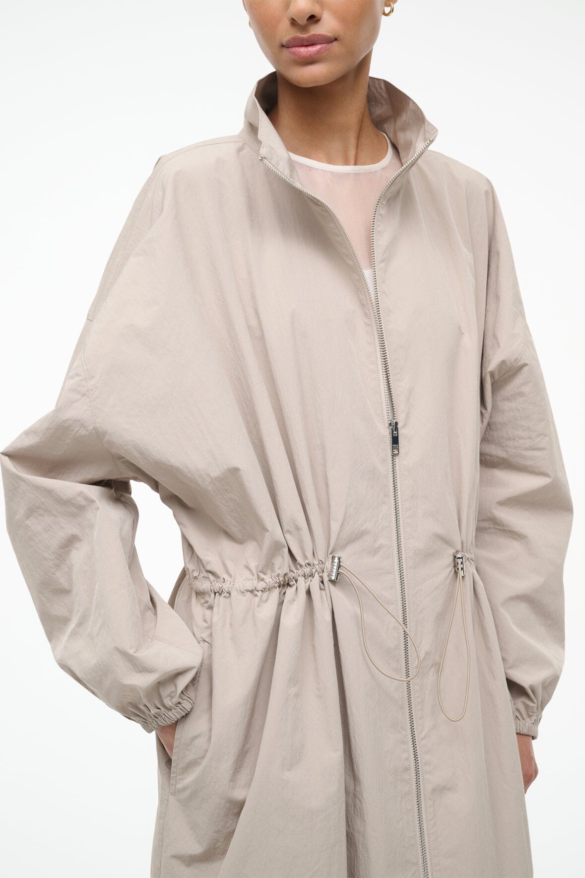 QUINN COAT FAWN - STAUD US