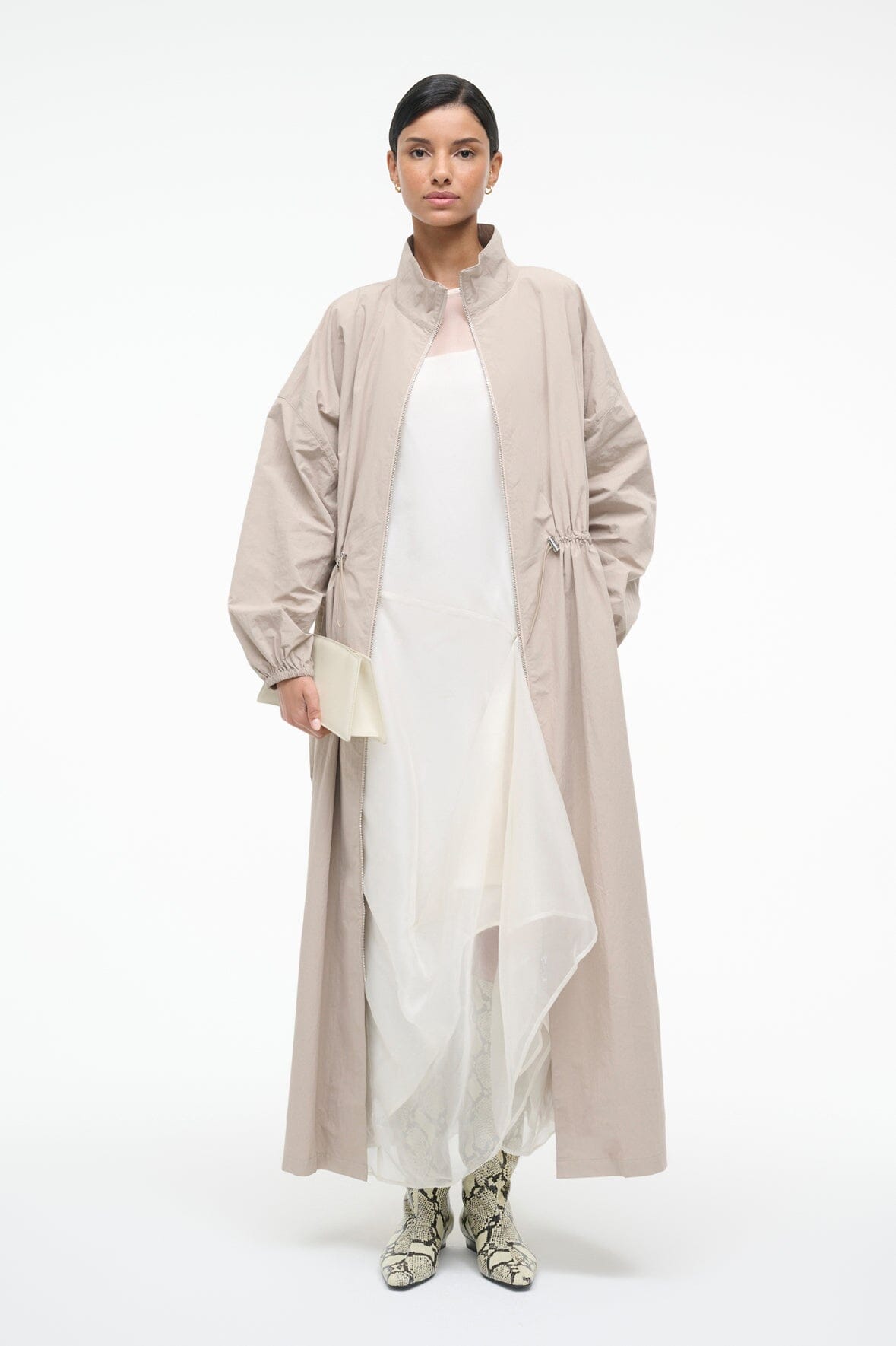 QUINN COAT FAWN - STAUD US