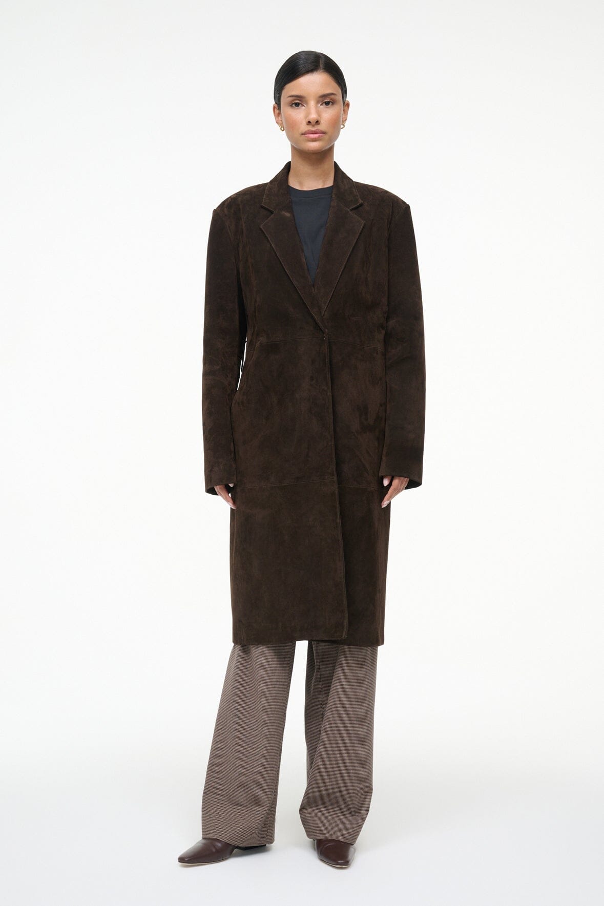 SABINE SUEDE JACKET ESPRESSO - STAUD near me