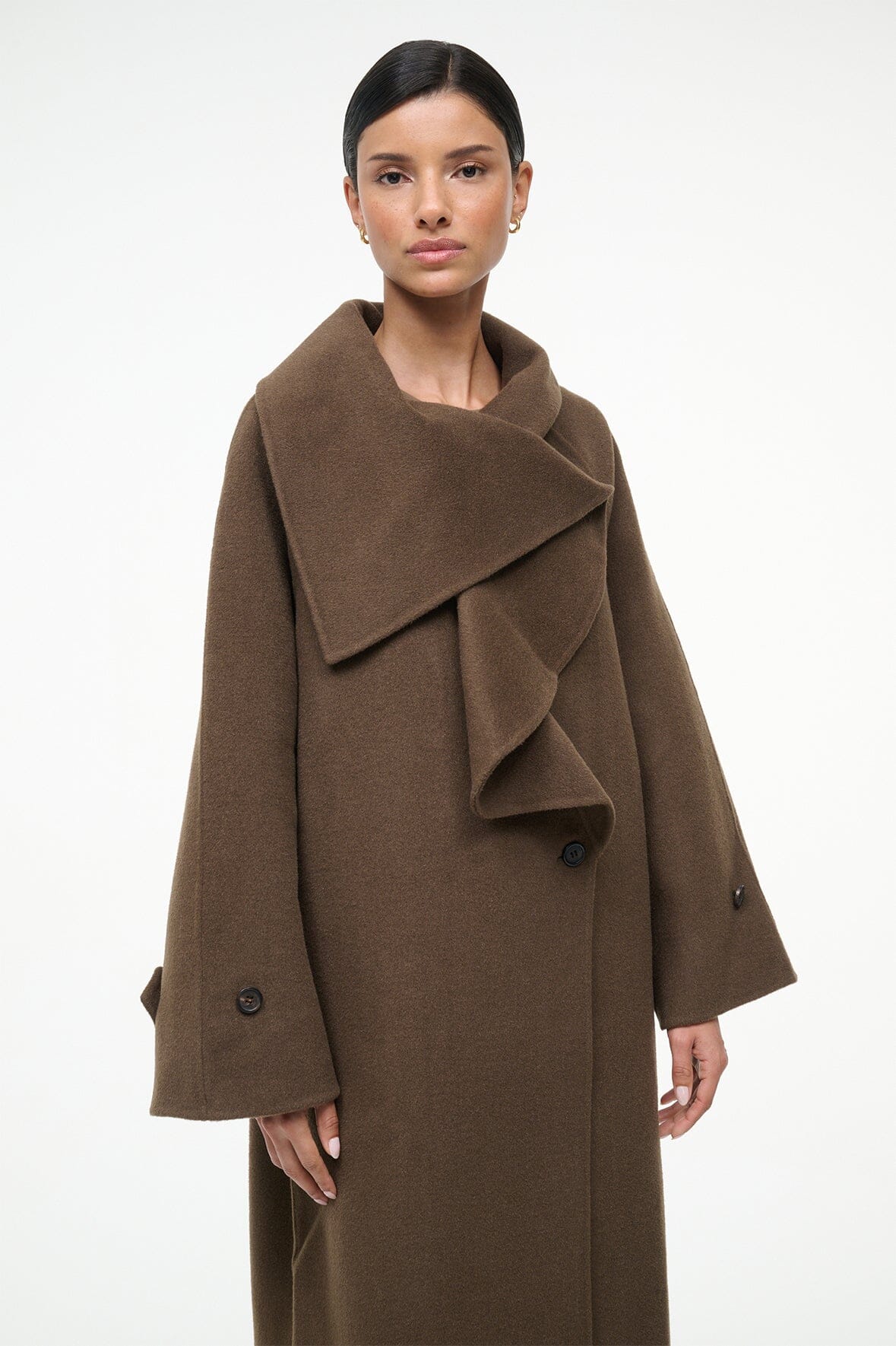 NOAH COAT TAUPE - STAUD for sale