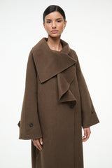 NOAH COAT TAUPE - STAUD for sale