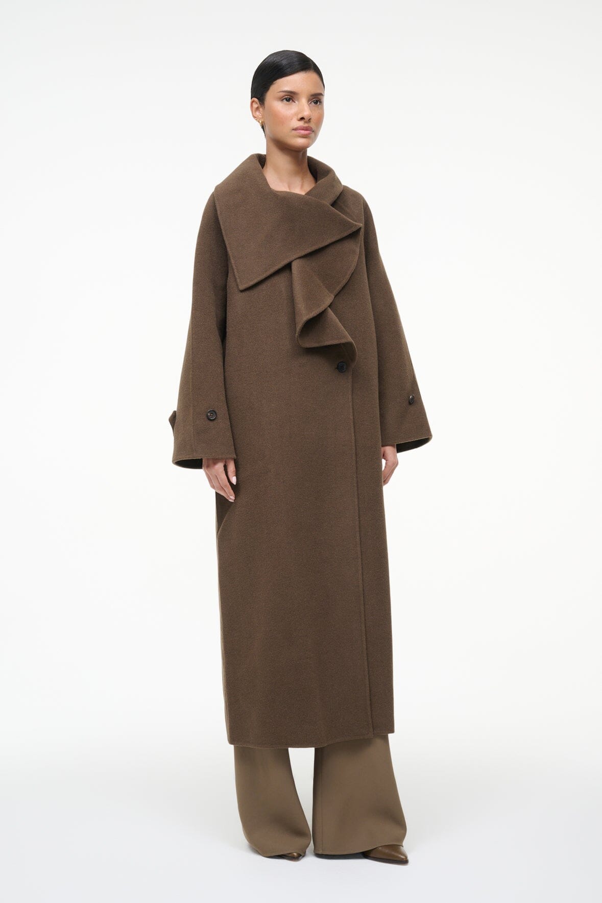 NOAH COAT TAUPE - STAUD for sale