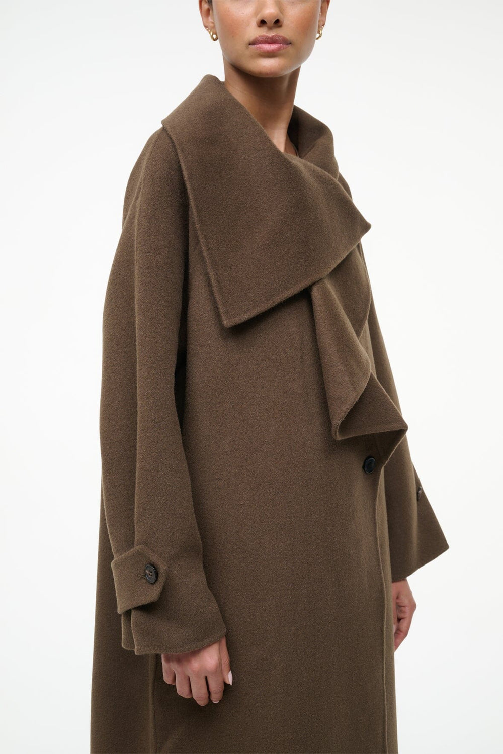 NOAH COAT TAUPE - STAUD for sale