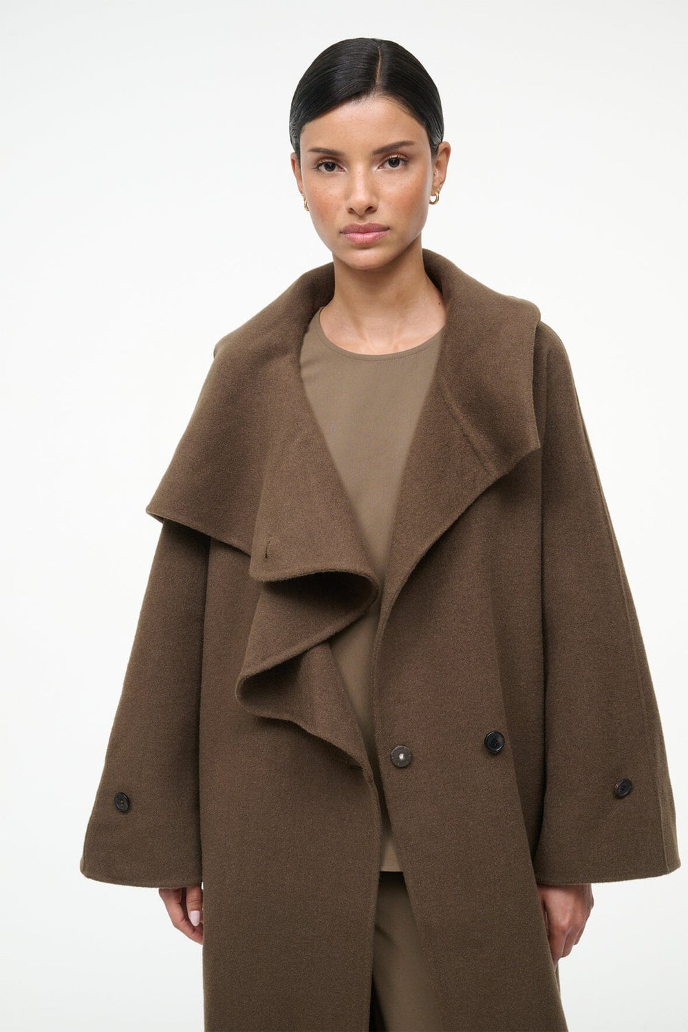 NOAH COAT TAUPE - STAUD for sale