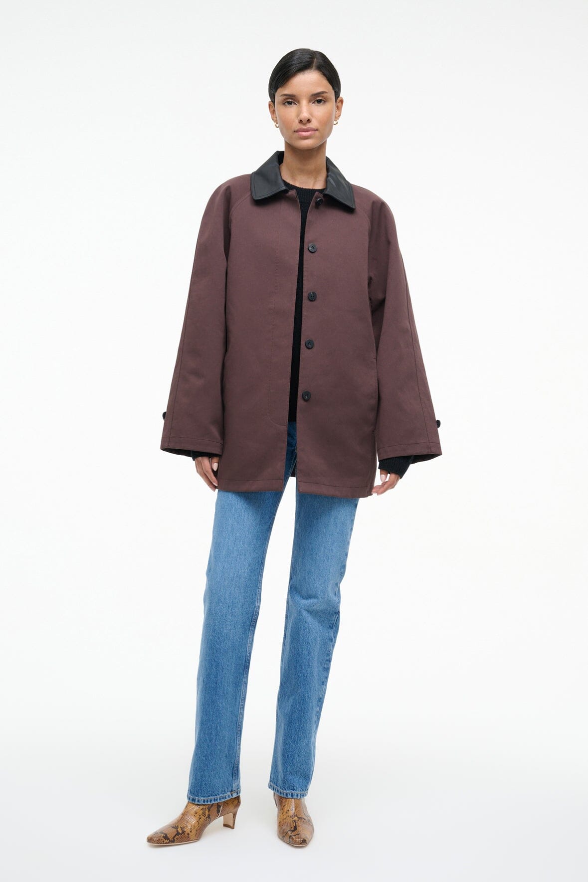 JONAH JACKET EARTH - STAUD online