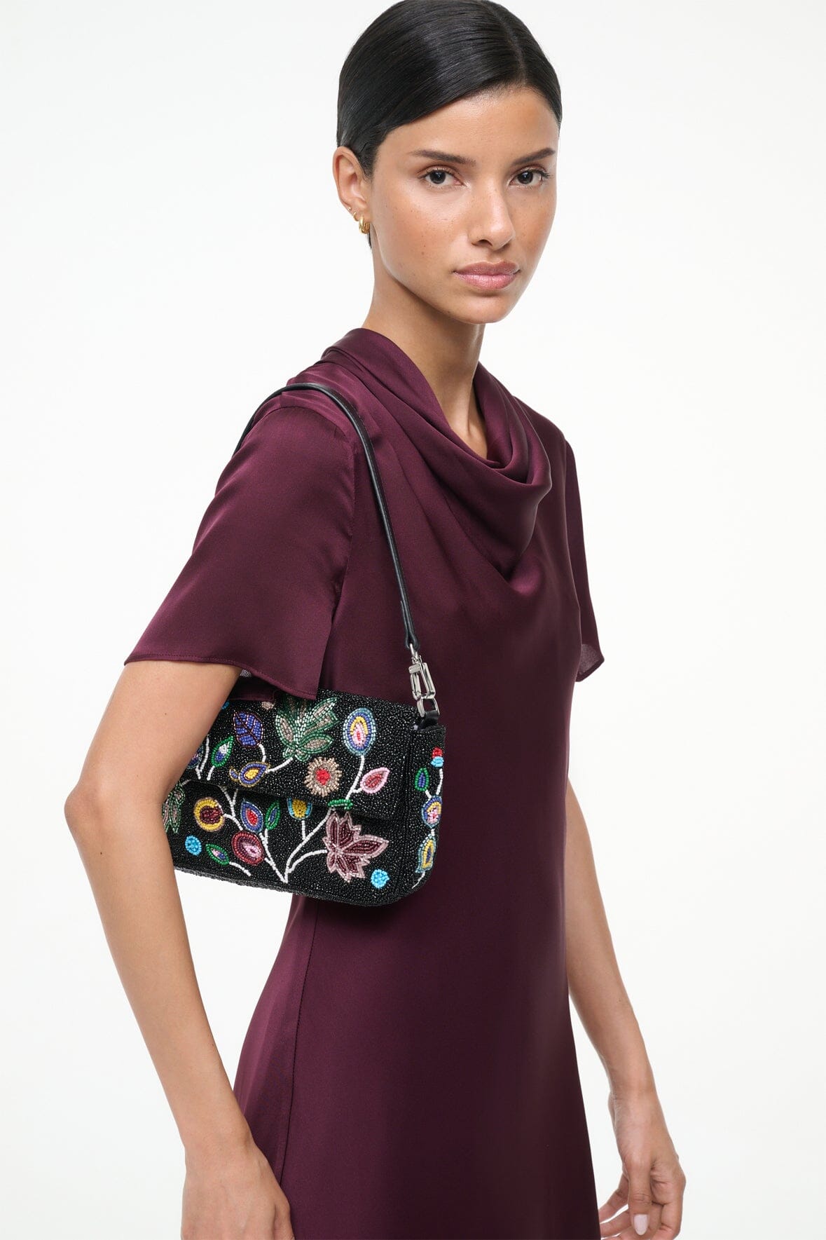 TIMMY SHOULDER BAG TAPESTRY - STAUD near me