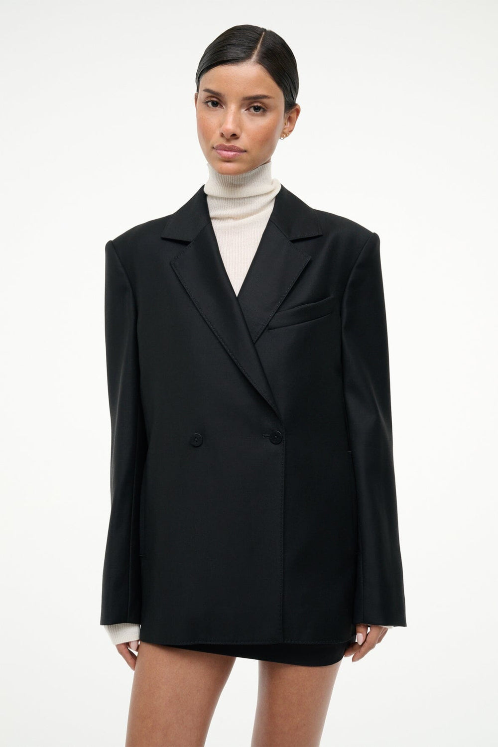 CONRAD BLAZER BLACK - STAUD outlet