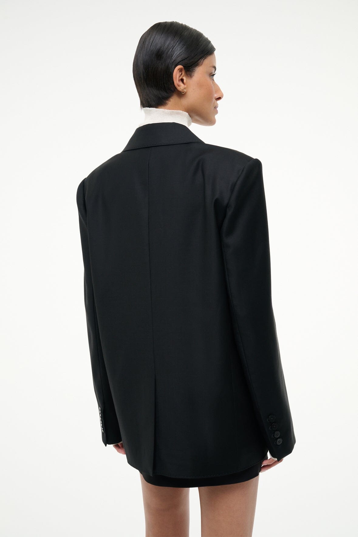 CONRAD BLAZER BLACK - STAUD outlet