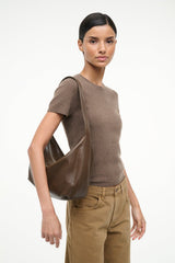 LARGE DEMY SHOULDER BAG TRUFFLE - STAUD near me
