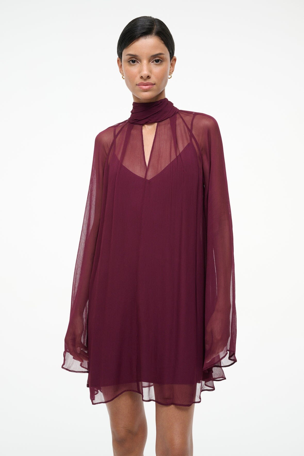 ESTHER MINI DRESS SYRAH - STAUD online