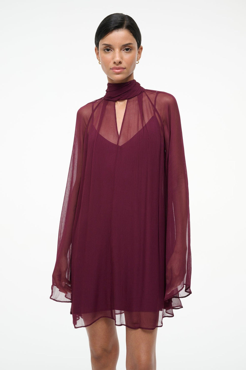 ESTHER MINI DRESS SYRAH - STAUD online