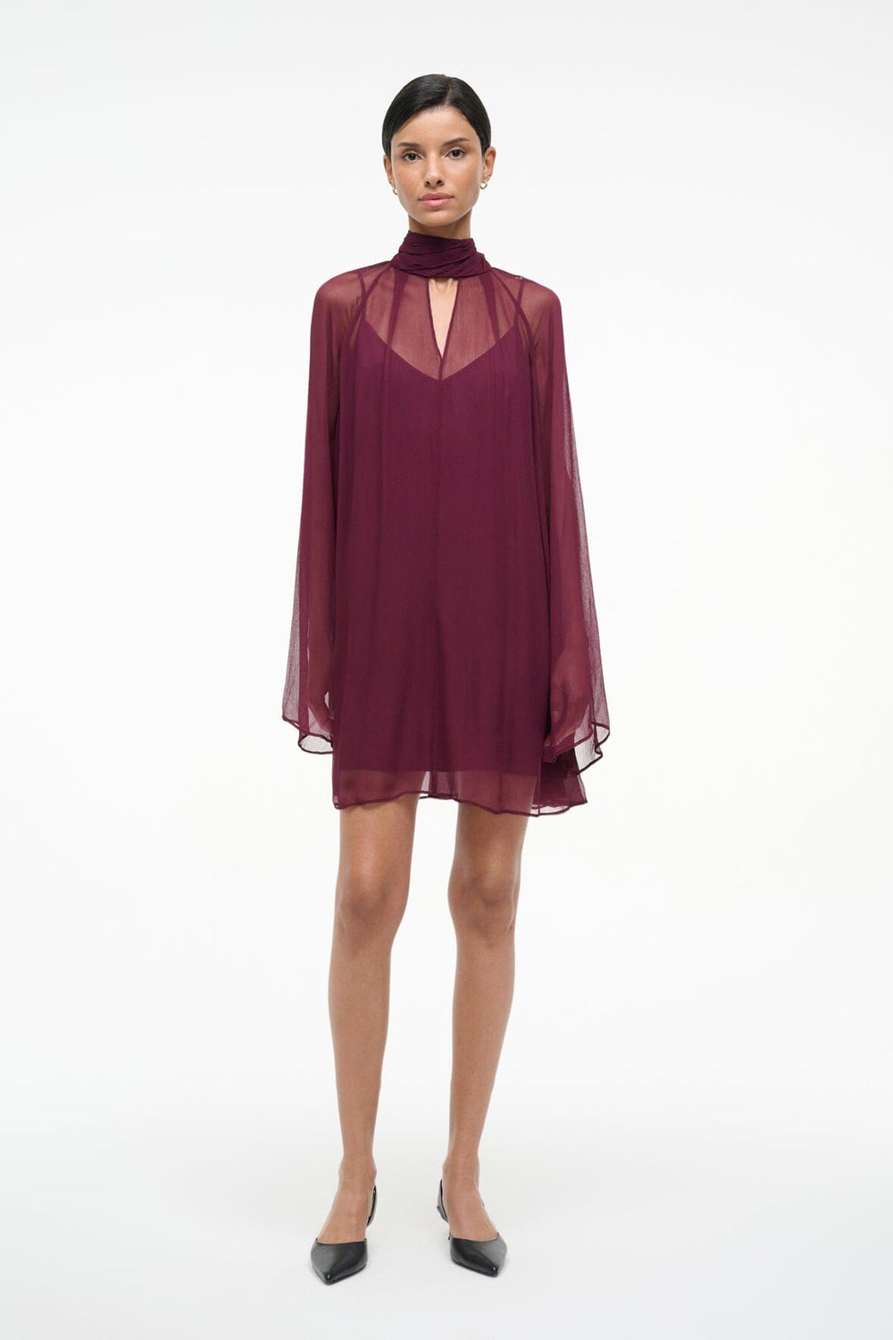 ESTHER MINI DRESS SYRAH - STAUD online