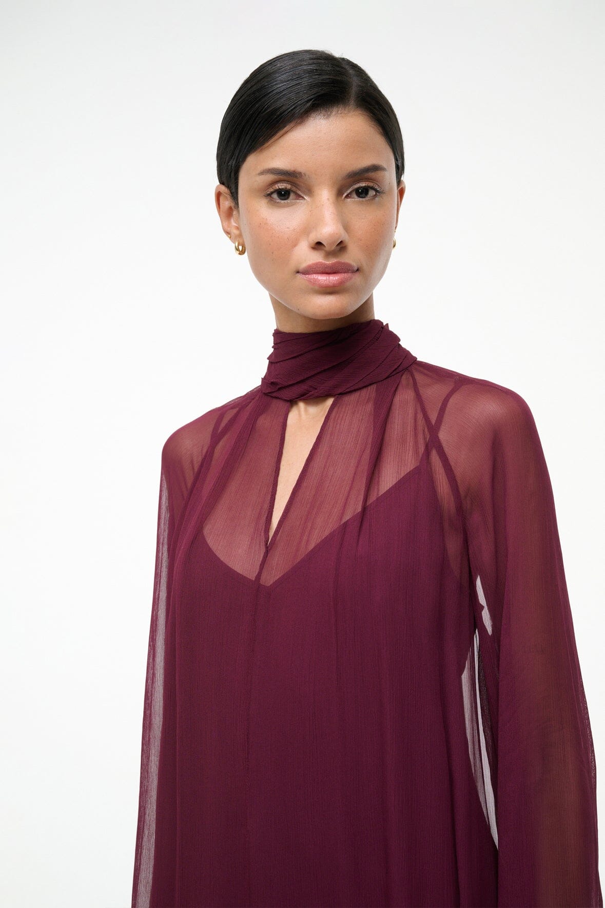 ESTHER MINI DRESS SYRAH - STAUD online
