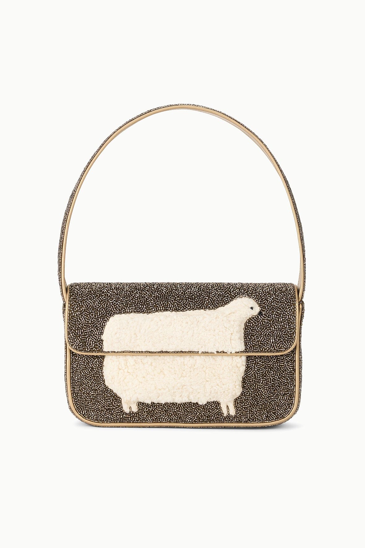 TOMMY BEADED BAG DOLLY - STAUD for sale
