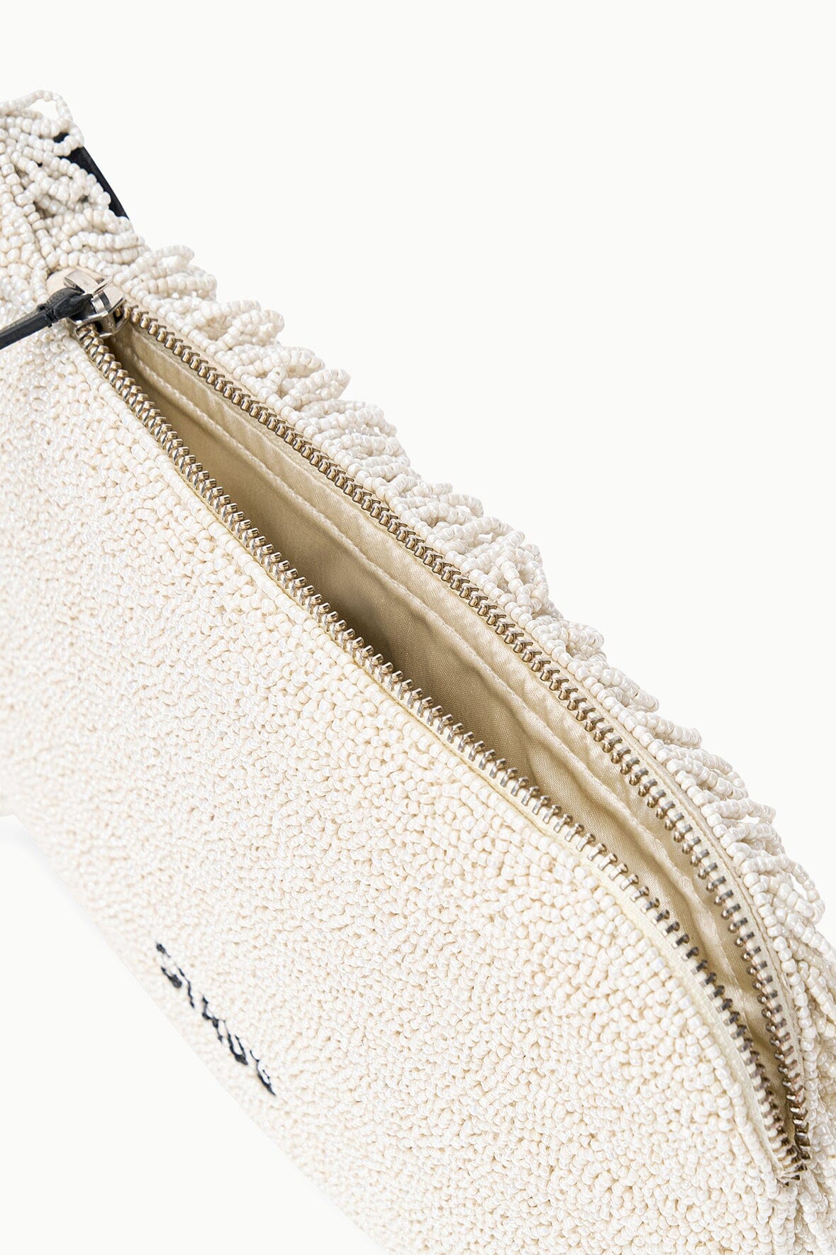 DOLLY BEADED CLUTCH IVORY - STAUD US