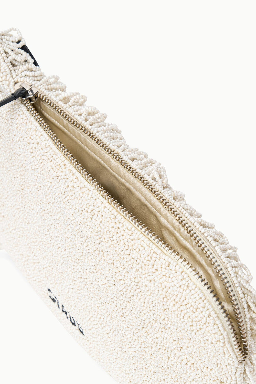 DOLLY BEADED CLUTCH IVORY - STAUD US