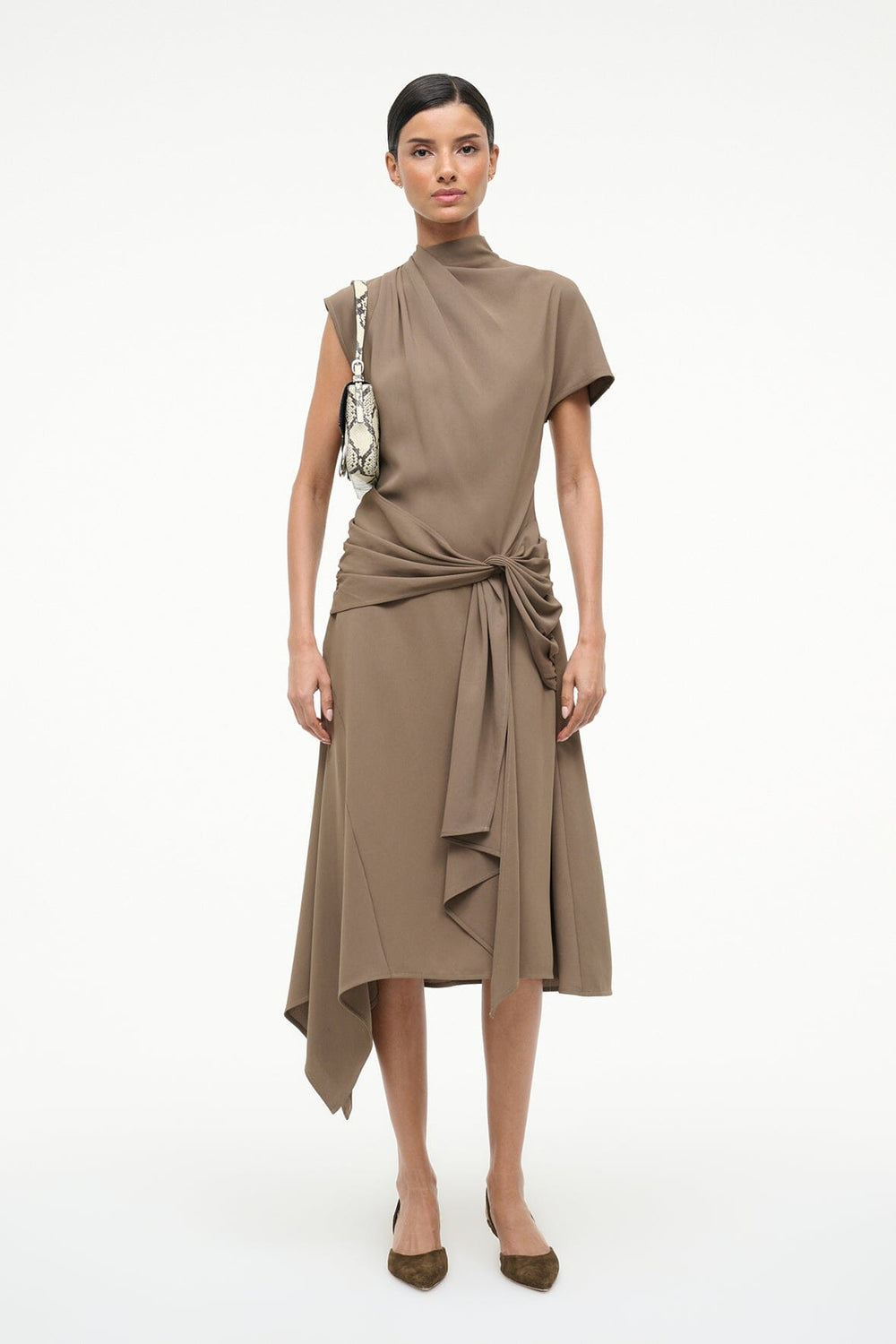 DAVINA DRESS TRUFFLE - STAUD near me