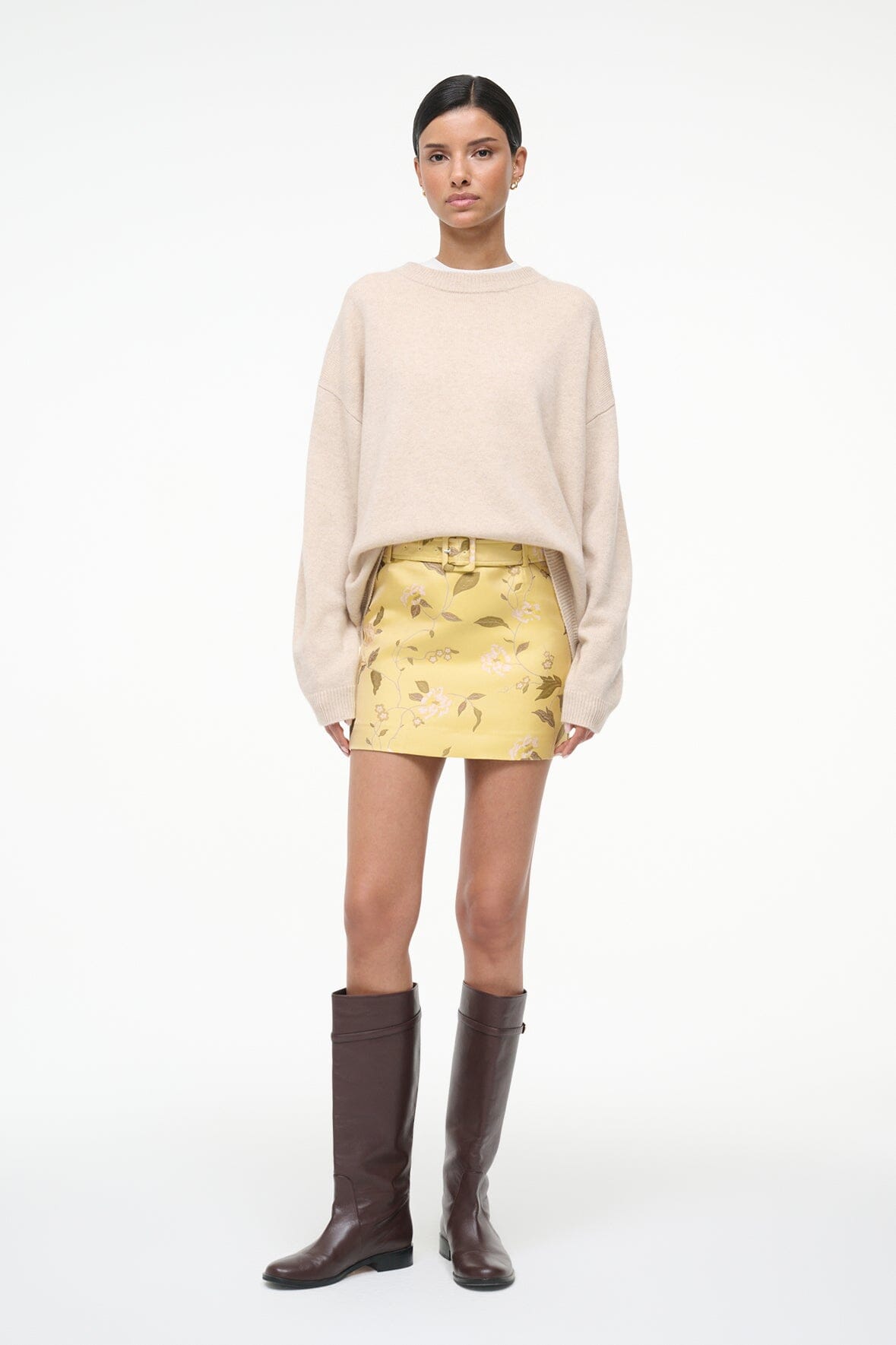 REESE SKIRT WILDFLOWERS - STAUD outlet