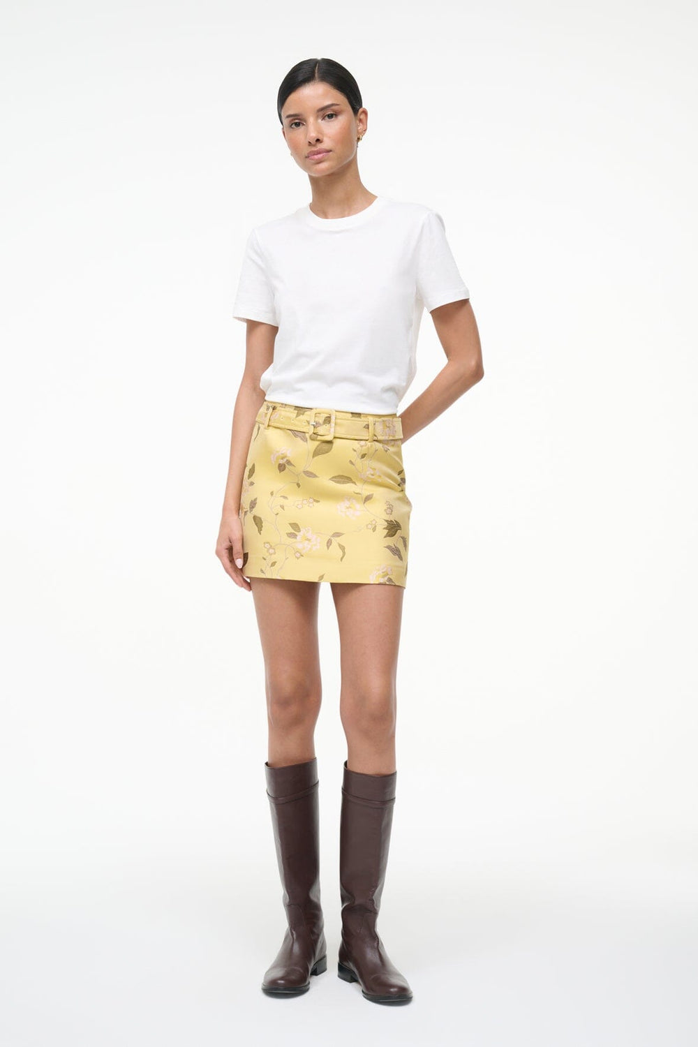REESE SKIRT WILDFLOWERS - STAUD outlet
