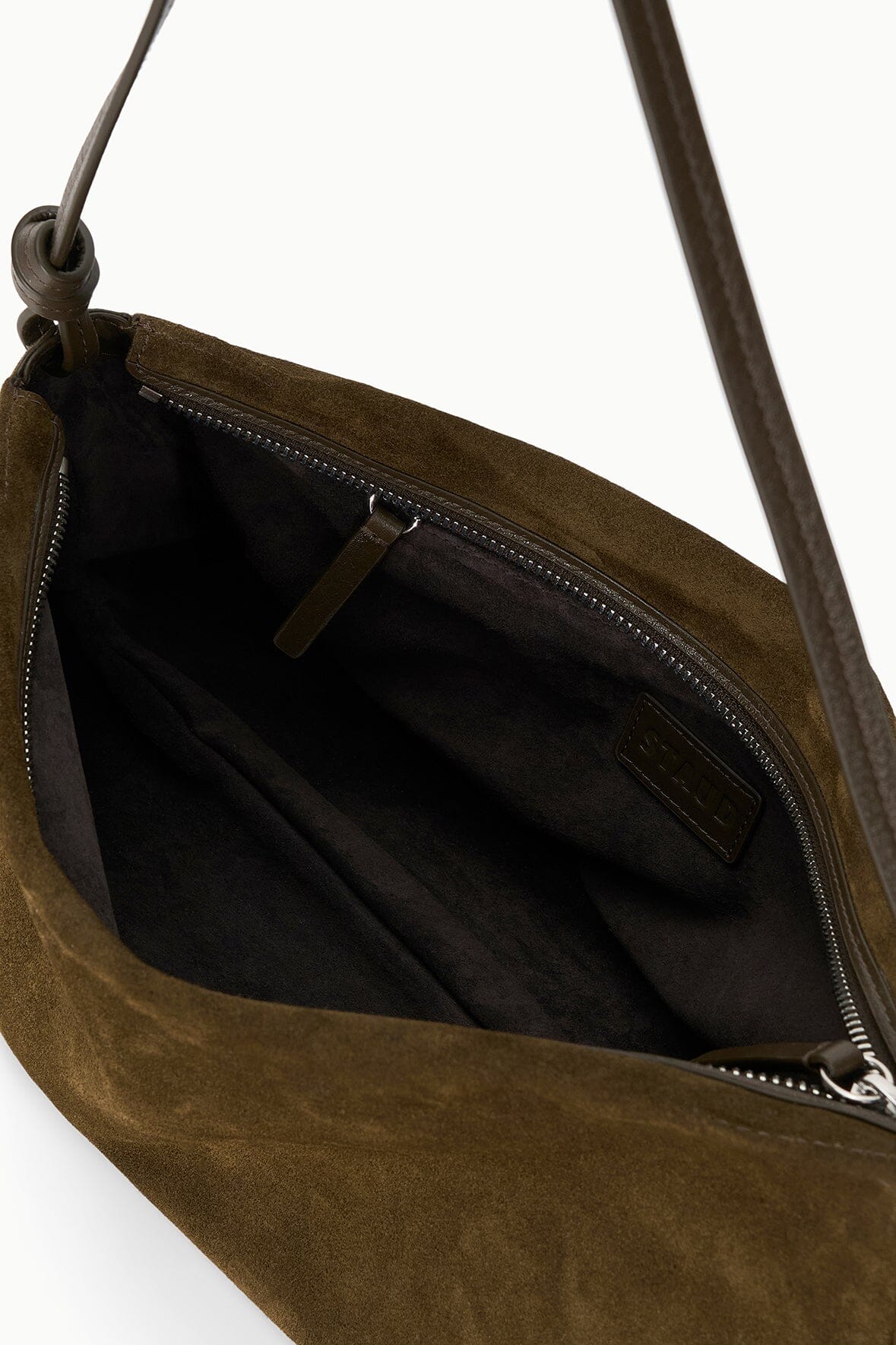 WALLY SHOULDER BAG TRUFFLE SUEDE - STAUD near me