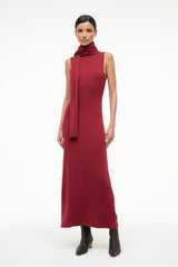 CANAL MIDI DRESS SANGRIA - STAUD near me