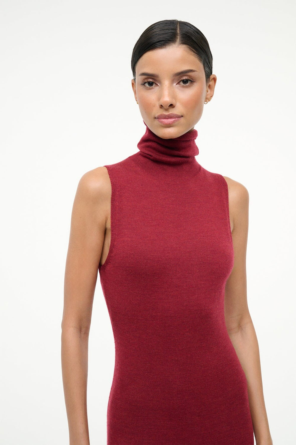 CANAL MIDI DRESS SANGRIA - STAUD near me
