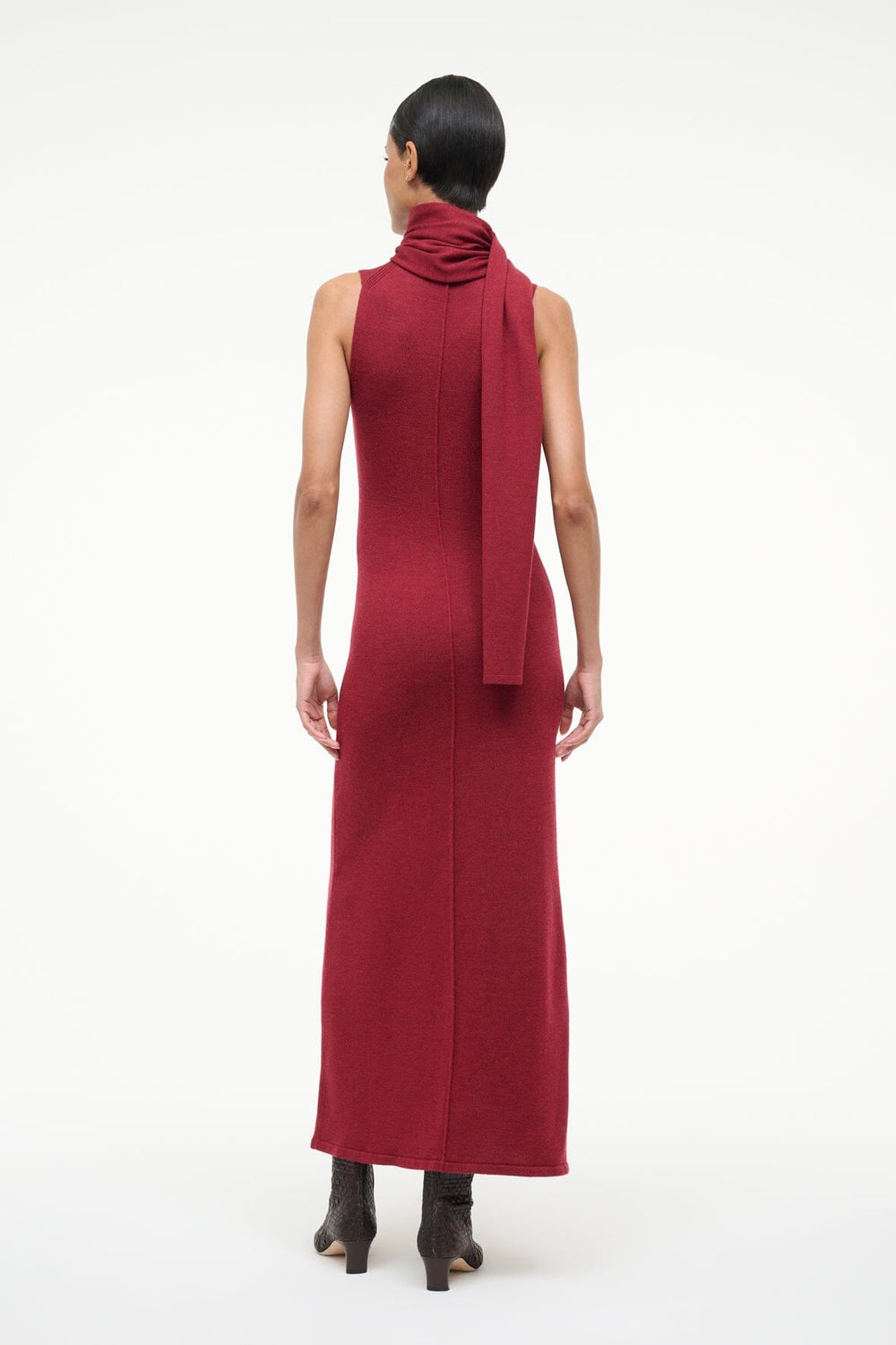 CANAL MIDI DRESS SANGRIA - STAUD near me