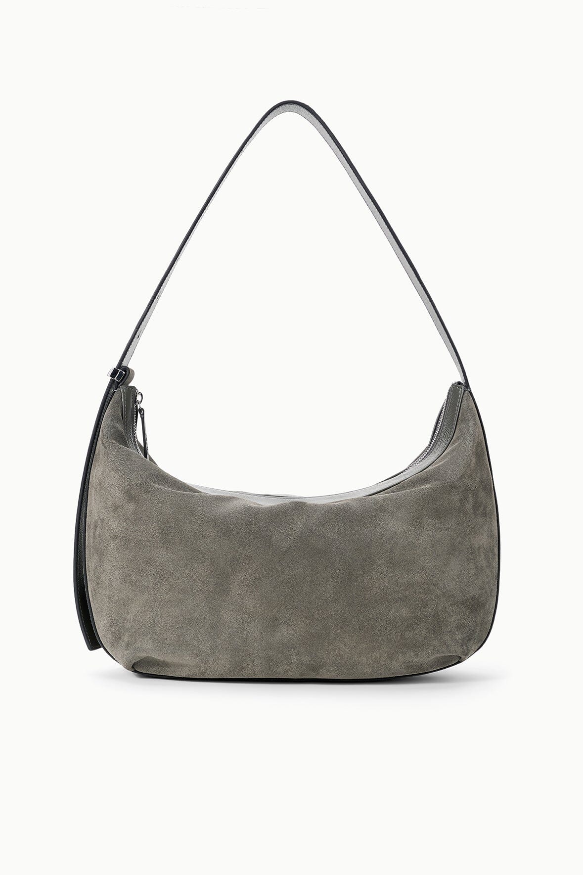 LARGE DEMY SHOULDER BAG STORM SUEDE - STAUD sale