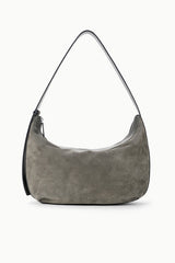 LARGE DEMY SHOULDER BAG STORM SUEDE - STAUD sale