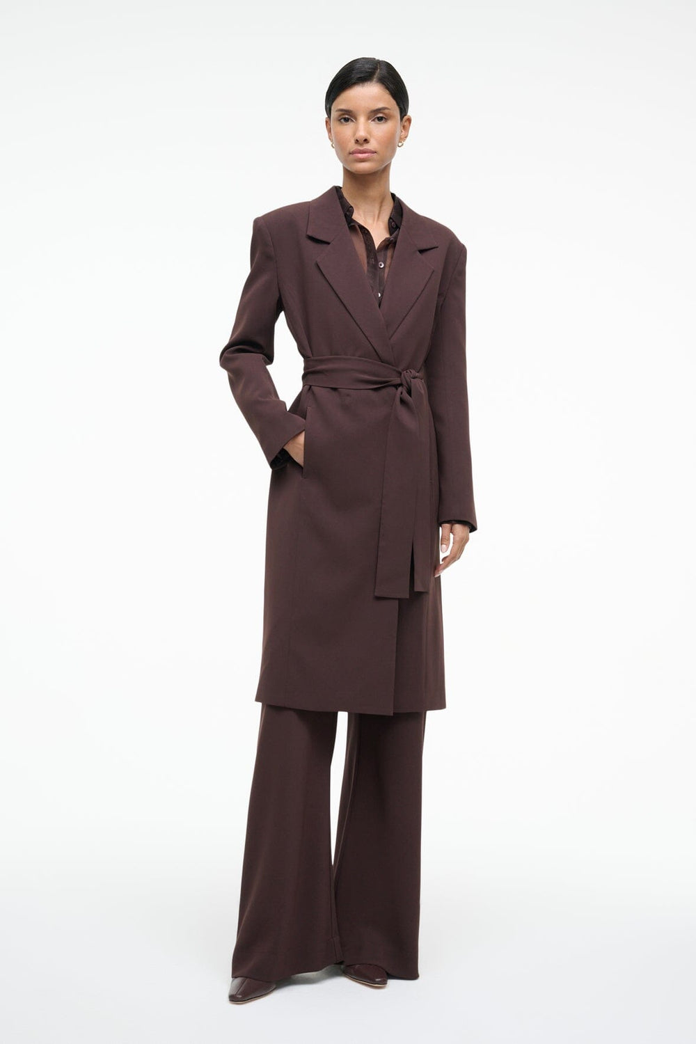 JOLENE JACKET EARTH - STAUD US