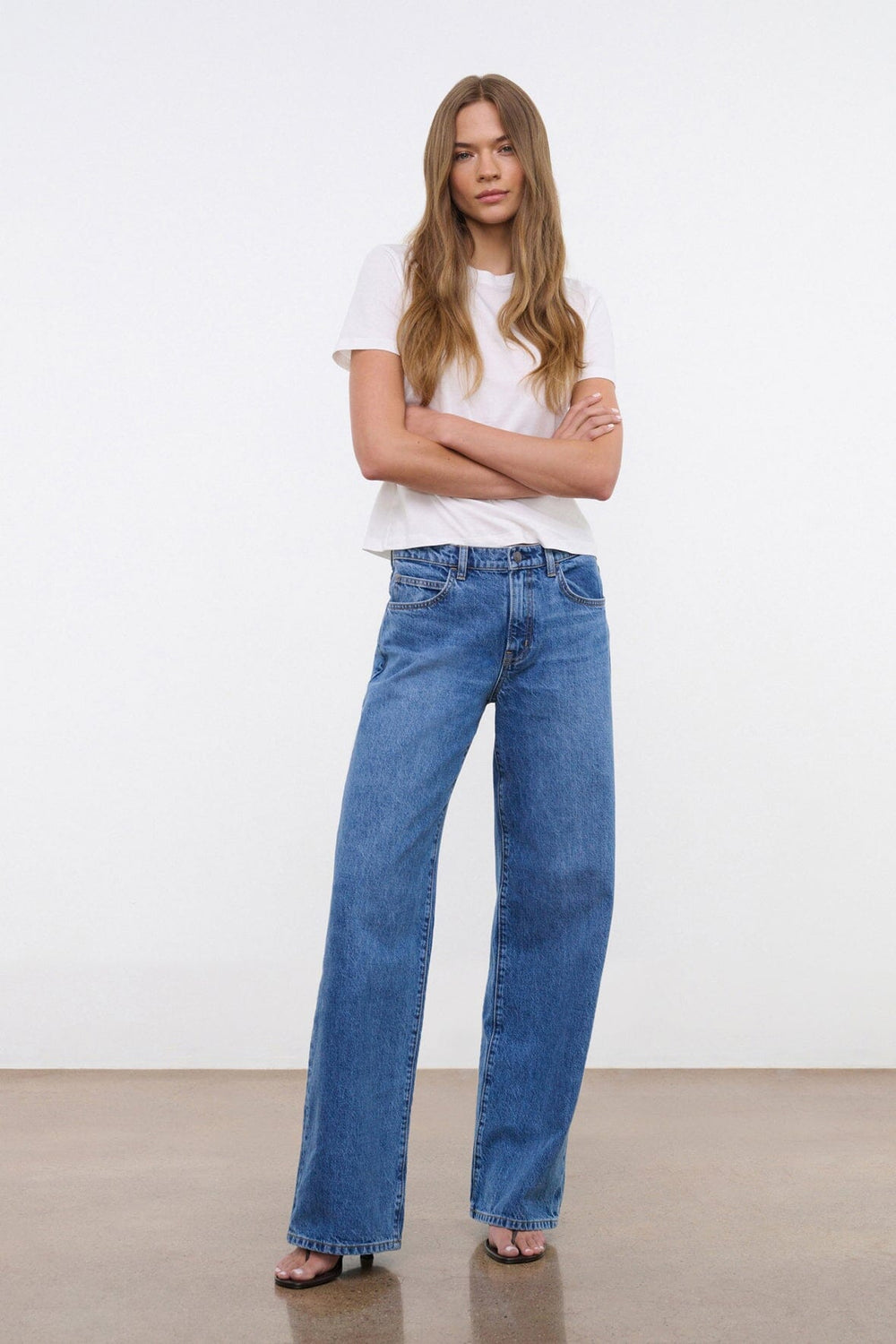 GUS RELAXED JEAN VINTAGE WASH - STAUD for sale