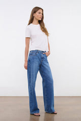 GUS RELAXED JEAN VINTAGE WASH - STAUD for sale