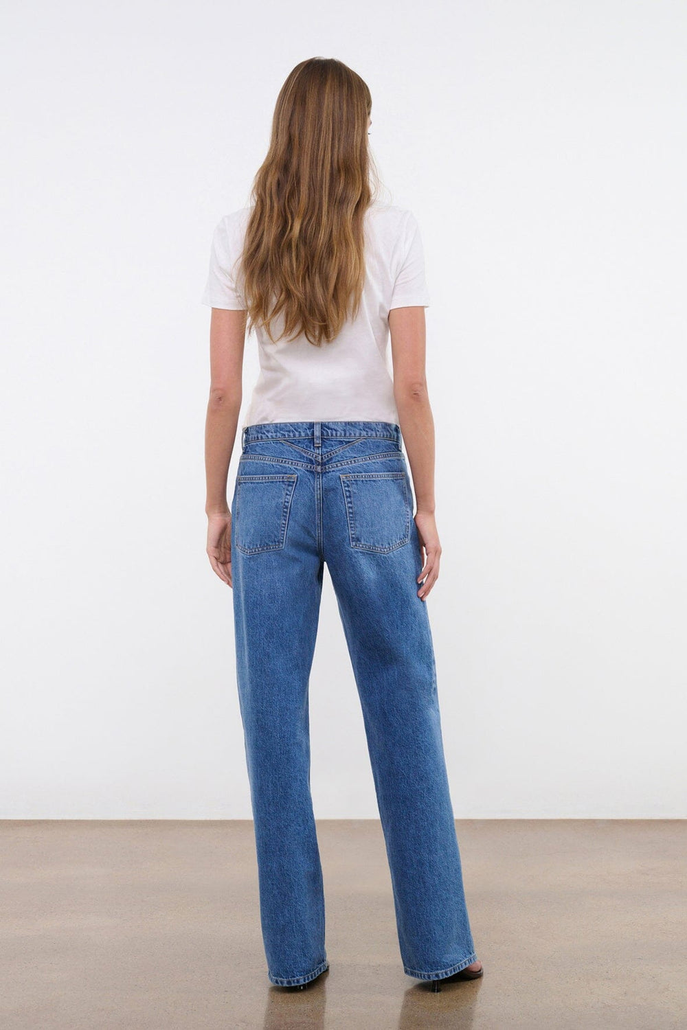 GUS RELAXED JEAN VINTAGE WASH - STAUD for sale