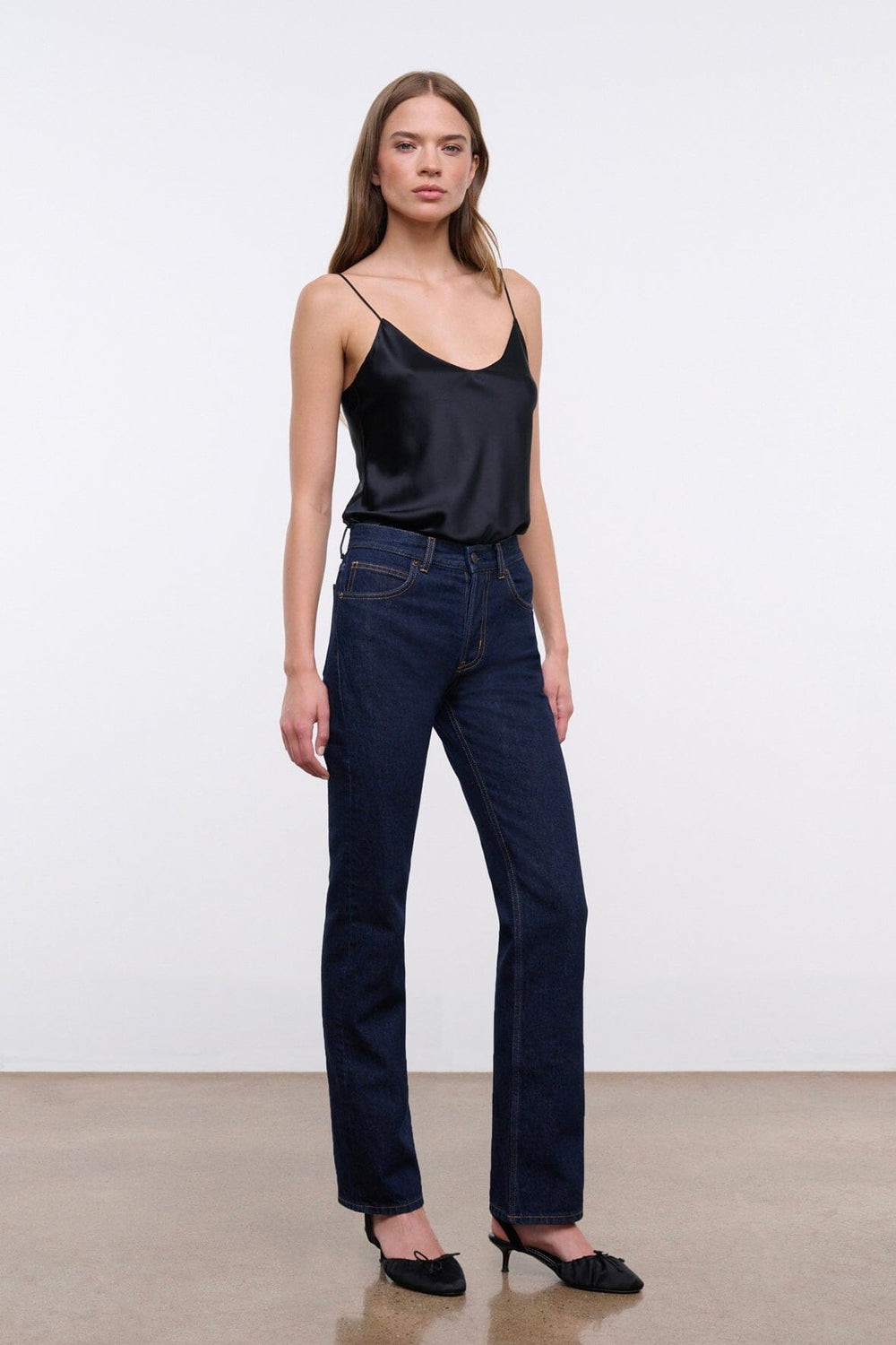 TEDDY STRAIGHT JEAN INDIGO - STAUD near me