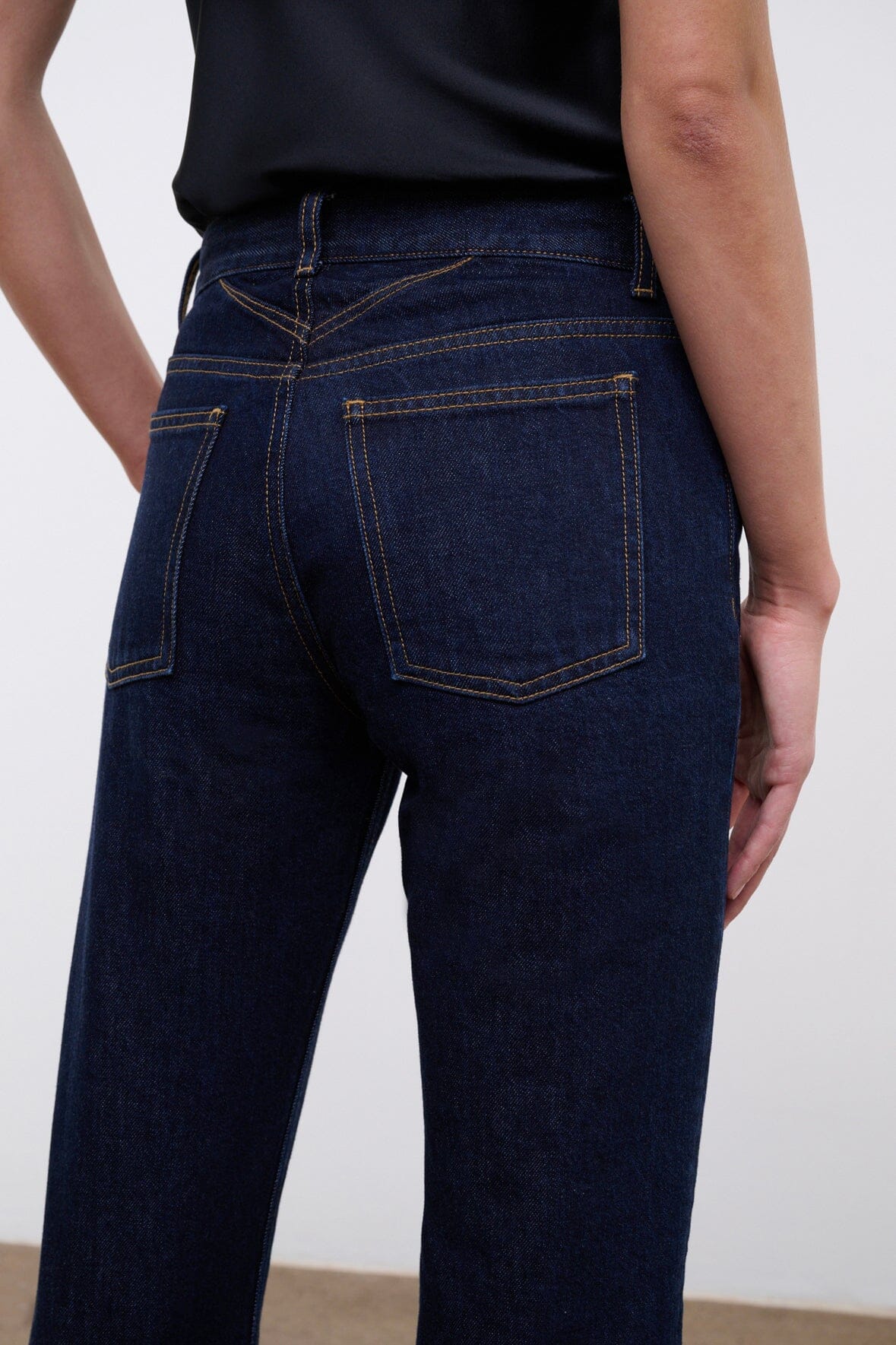 TEDDY STRAIGHT JEAN INDIGO - STAUD near me