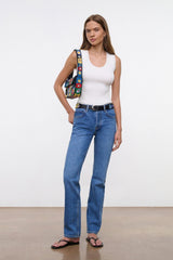 TEDDY STRAIGHT JEAN VINTAGE WASH - STAUD for sale